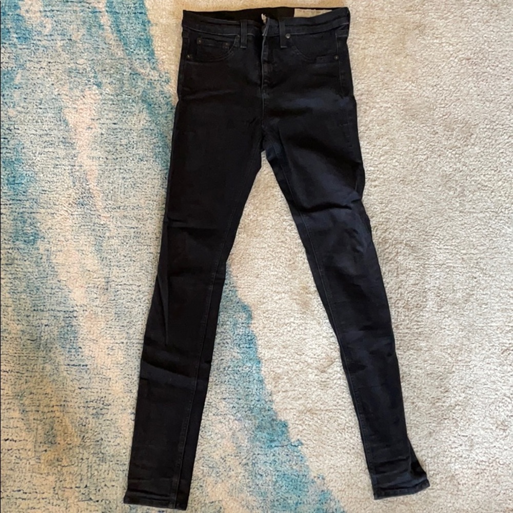 Rag & Bone high rise, skinny Jean.